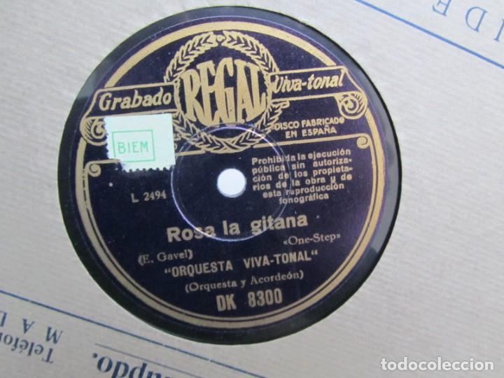 Discos de pizarra: Alfonso, Rosa la gitana, Orquesta Viva-Tonal - Foto 2