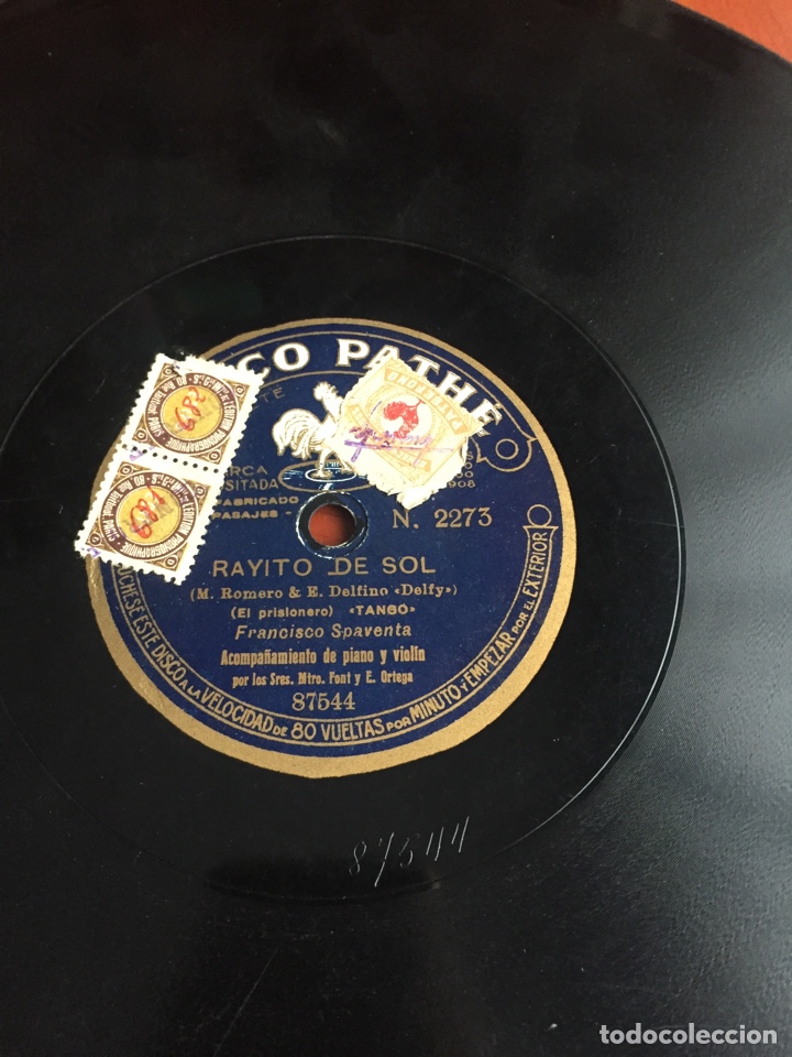 Discos de pizarra: Ratito de sol Francisco spaventa - Foto 1