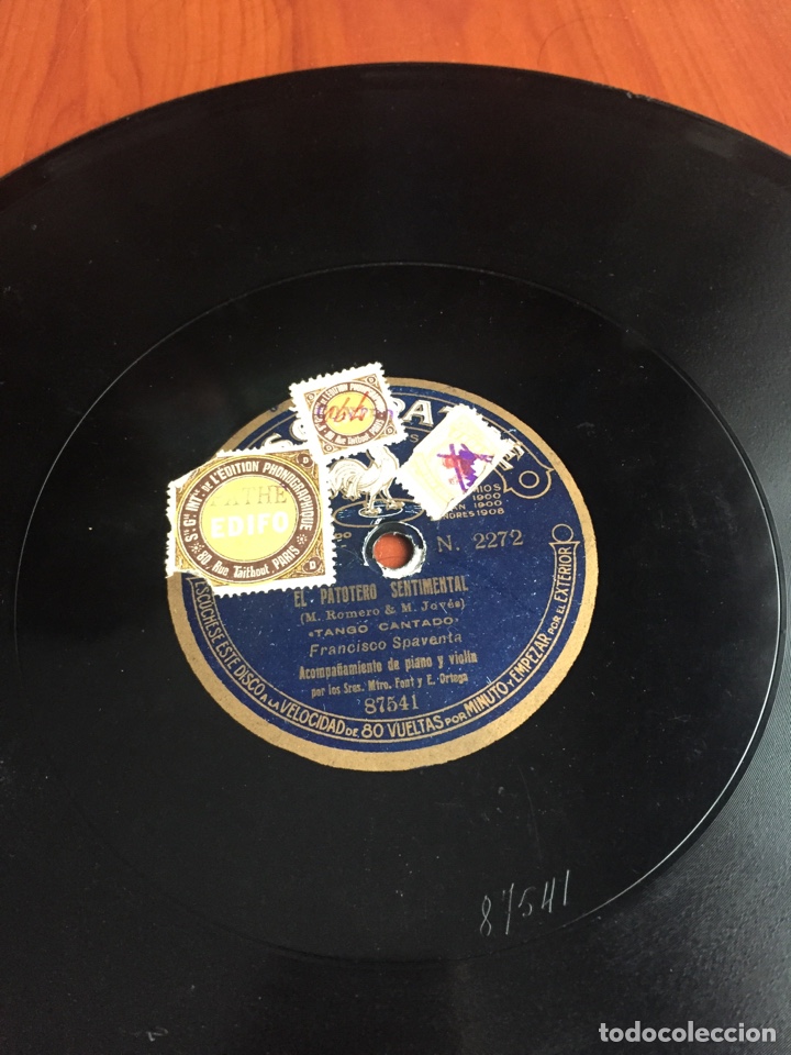 Discos de pizarra: Buenos Aires Francisco spaventa - Foto 3