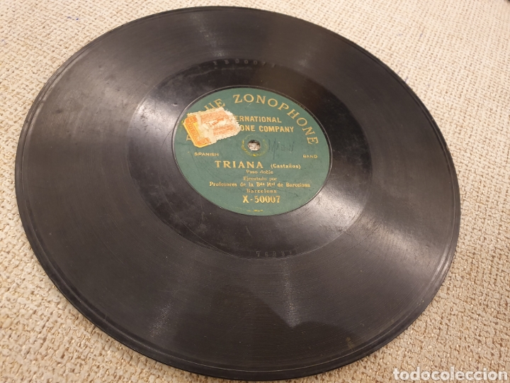 Discos de pizarra: 78 RPM TRIANA/ Pasodoble - Foto 2