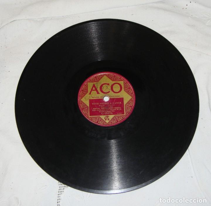 Discos de pizarra: Disco de Pizarra. Royal artillery band. - Foto 1