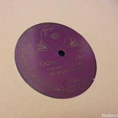 Discos de pizarra: 78 RPM REGIONAL ASTURIANO( EL BOTON). Lote 196102121