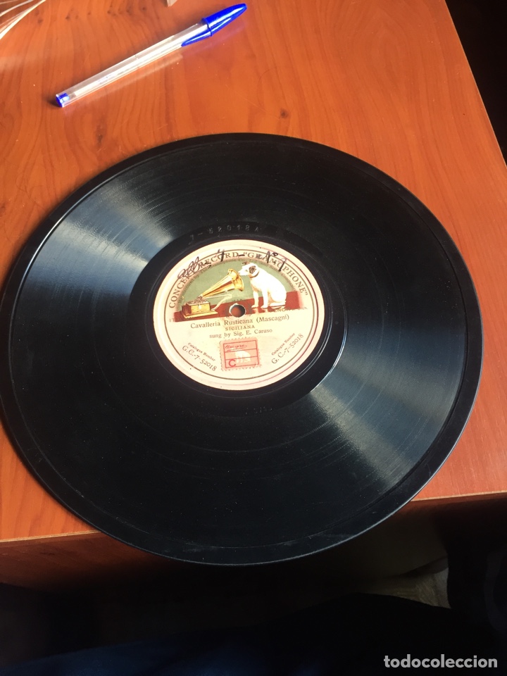 Discos de pizarra: Cavalleria rusticana caruso - Foto 2