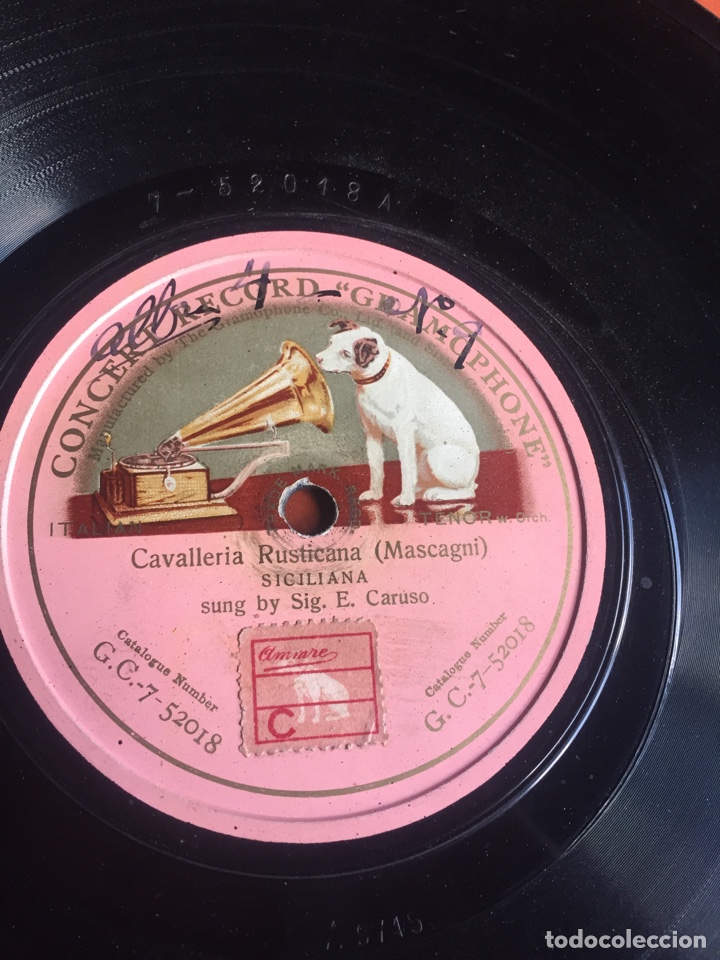 Discos de pizarra: Cavalleria rusticana caruso - Foto 1