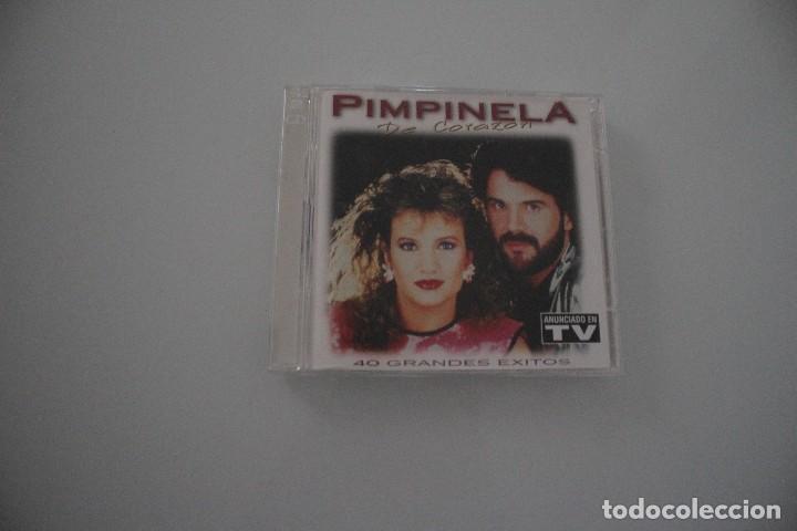 Discos de pizarra: PIMPINELA DE CORAZON 40 MAYORES EXITOS - Foto 1