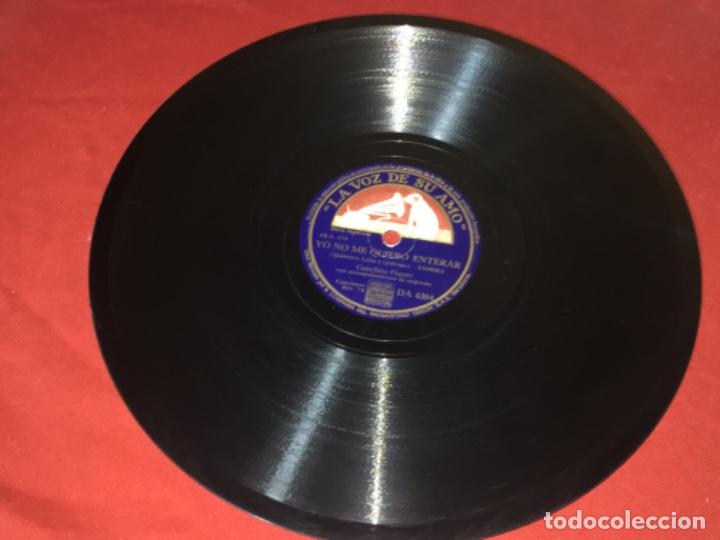 Discos de pizarra: Original ANTIGUO DISCO DE GRAMOFONO - Foto 2
