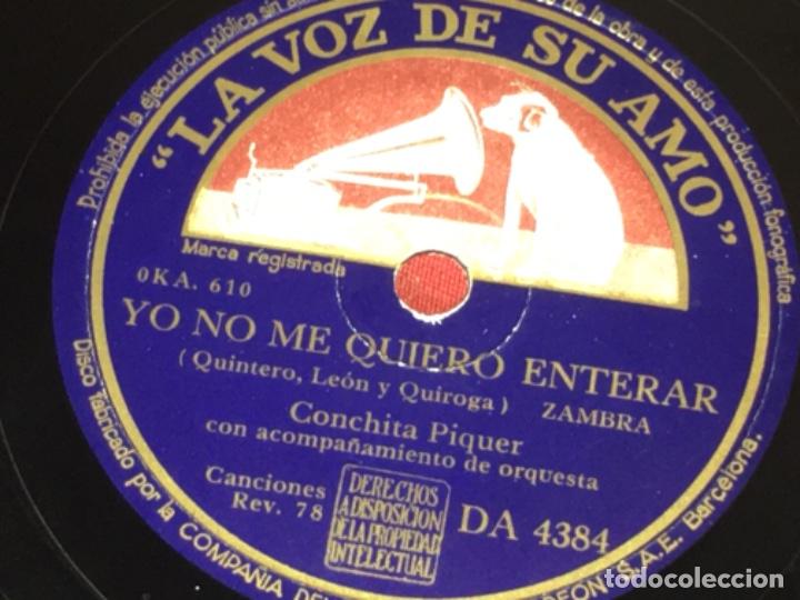 Discos de pizarra: Original ANTIGUO DISCO DE GRAMOFONO - Foto 1