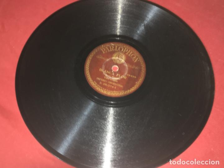 Discos de pizarra: Original ANTIGUO DISCO DE GRAMOFONO - Foto 2