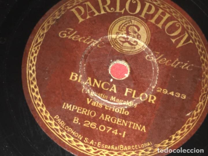 Discos de pizarra: Original ANTIGUO DISCO DE GRAMOFONO - Foto 1