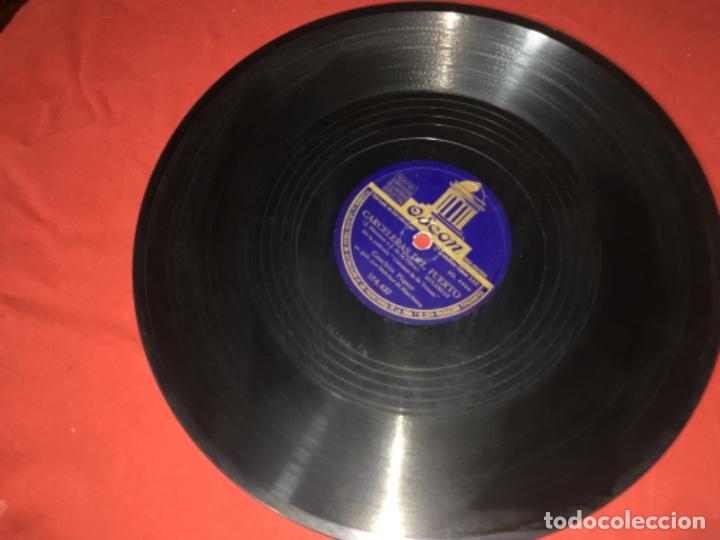 Discos de pizarra: Original ANTIGUO DISCO DE GRAMOFONO - Foto 2