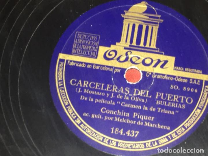 Discos de pizarra: Original ANTIGUO DISCO DE GRAMOFONO - Foto 1