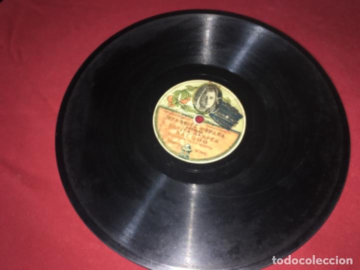 Discos de pizarra: Original ANTIGUO DISCO DE GRAMOFONO - Foto 3