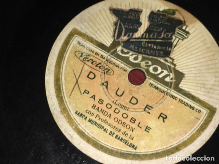 Discos de pizarra: Original ANTIGUO DISCO DE GRAMOFONO - Foto 4