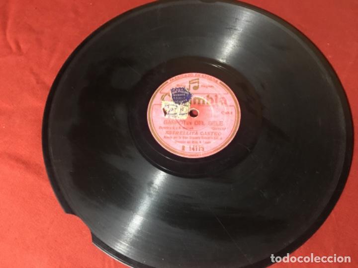 Discos de pizarra: Original ANTIGUO DISCO DE GRAMOFONO - Foto 2