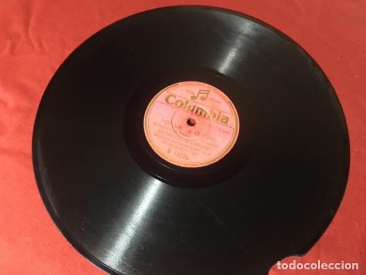 Discos de pizarra: Original ANTIGUO DISCO DE GRAMOFONO - Foto 4