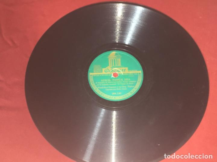 Discos de pizarra: Original ANTIGUO DISCO DE GRAMOFONO - Foto 3