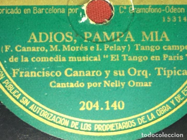 Discos de pizarra: Original ANTIGUO DISCO DE GRAMOFONO - Foto 2