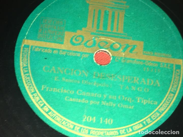 Discos de pizarra: Original ANTIGUO DISCO DE GRAMOFONO - Foto 5