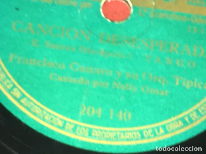 Discos de pizarra: Original ANTIGUO DISCO DE GRAMOFONO - Foto 6