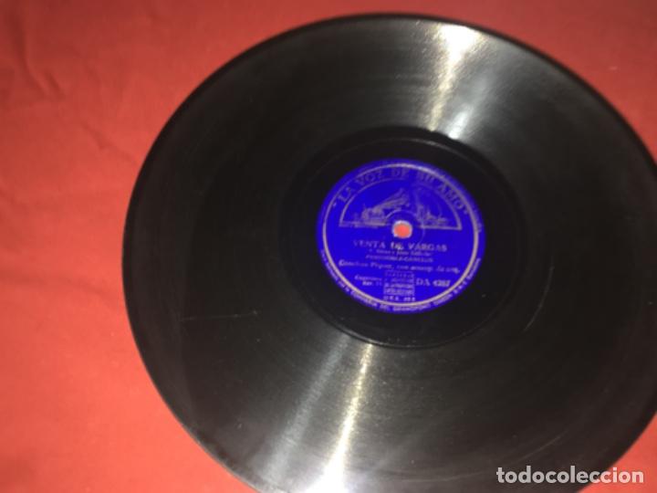 Discos de pizarra: Original ANTIGUO DISCO DE GRAMOFONO - Foto 3