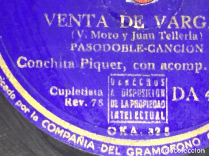 Discos de pizarra: Original ANTIGUO DISCO DE GRAMOFONO - Foto 5