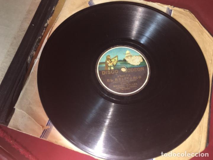 Discos de pizarra: Original ANTIGUO DISCO DE GRAMOFONO - Foto 3