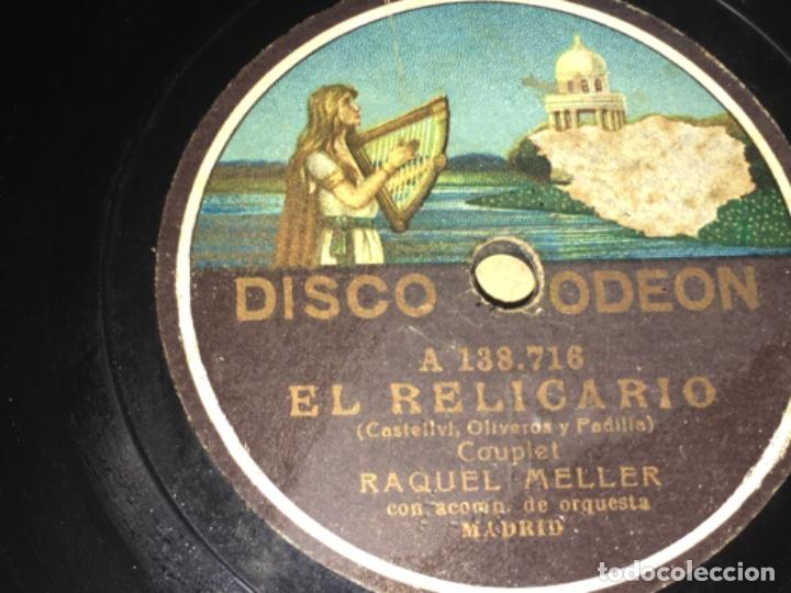 Discos de pizarra: Original ANTIGUO DISCO DE GRAMOFONO - Foto 4