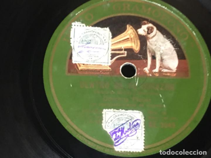 Discos de pizarra: Original ANTIGUO DISCO DE GRAMOFONO - Foto 1