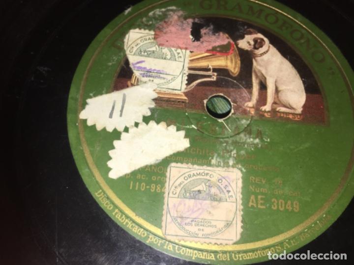 Discos de pizarra: Original ANTIGUO DISCO DE GRAMOFONO - Foto 6