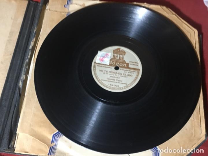 Discos de pizarra: Original ANTIGUO DISCO DE GRAMOFONO - Foto 5