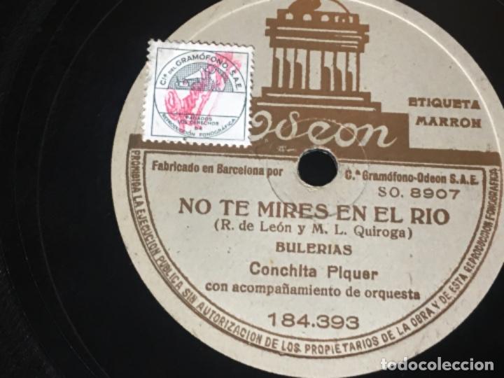 Discos de pizarra: Original ANTIGUO DISCO DE GRAMOFONO - Foto 4