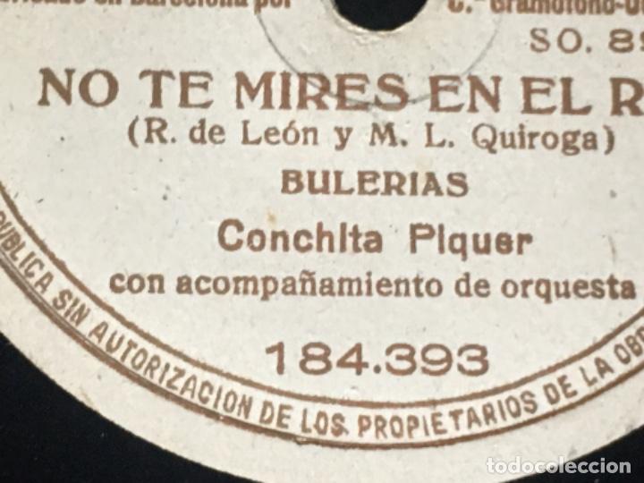 Discos de pizarra: Original ANTIGUO DISCO DE GRAMOFONO - Foto 6