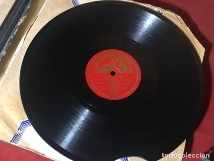 Discos de pizarra: Original ANTIGUO DISCO DE GRAMOFONO - Foto 3