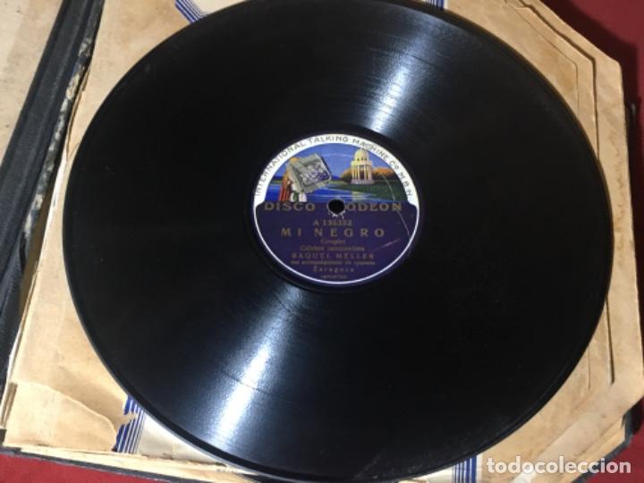 Discos de pizarra: Original ANTIGUO DISCO DE GRAMOFONO - Foto 3
