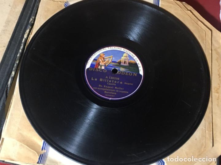 Discos de pizarra: Original ANTIGUO DISCO DE GRAMOFONO - Foto 5