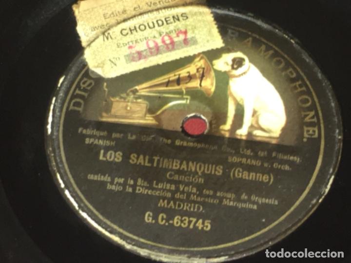 Discos de pizarra: Original disco pizarra gram&oacute;fono pp.s.xx - Foto 1