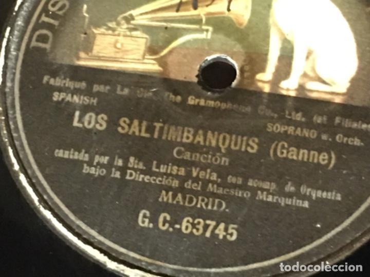 Discos de pizarra: Original disco pizarra gram&oacute;fono pp.s.xx - Foto 2