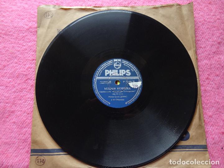 Discos de pizarra: HENRY LECA - Lua bonita / Mulher rendeira - BSO O cangaceiro - PHILIPS - Foto 1