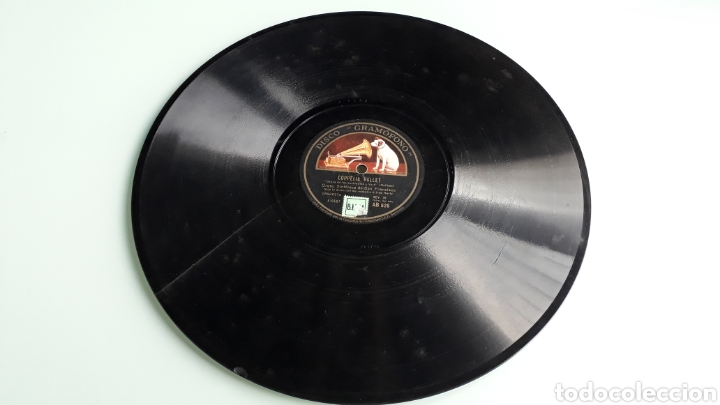 Discos de pizarra: Disco Pizarra Coppelia Ballet, Danza de los autonomos - Foto 1
