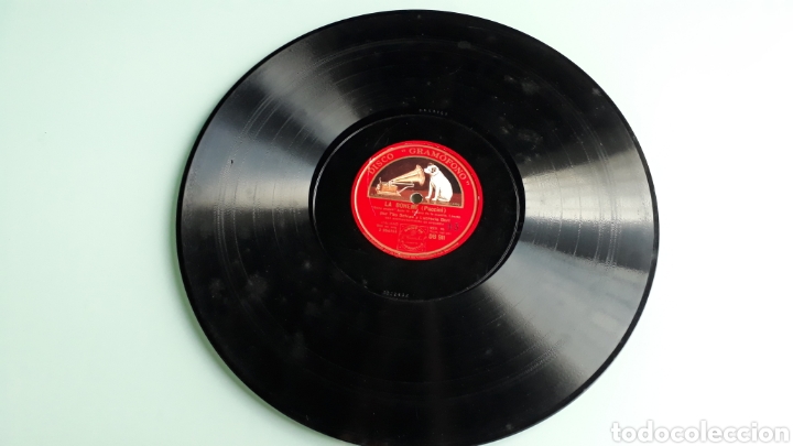 Discos de pizarra: Disco LA BOHEME,PUCCINI - Foto 1