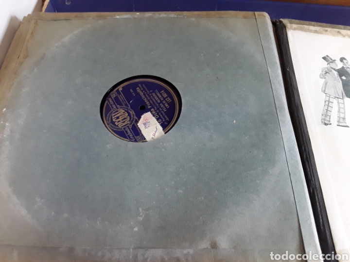 Discos de pizarra: Antiguo álbum completo de discos de pizarra de 29cm de la comedia lírica DOÑA FRANCISQUITA(regal) - Foto 10 - 200803240