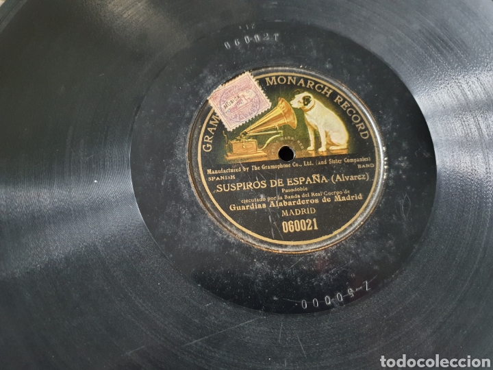 Discos de pizarra: 78 RPM Suspiros de Espa&ntilde;a - Foto 1
