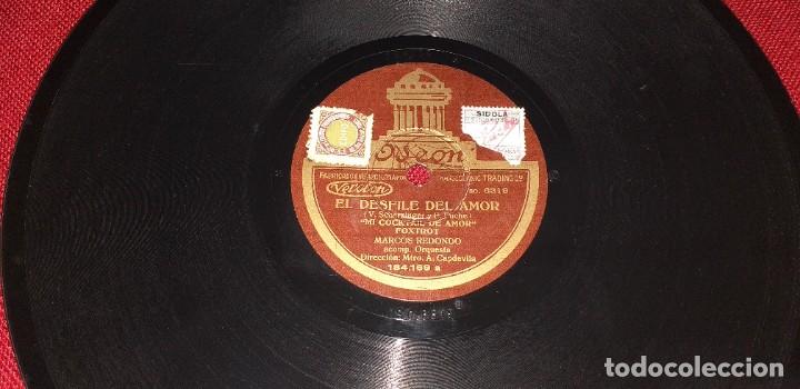 Discos de pizarra: DISCO DE PIZARRA - EL DESFILE DEL AMOR - Foto 2