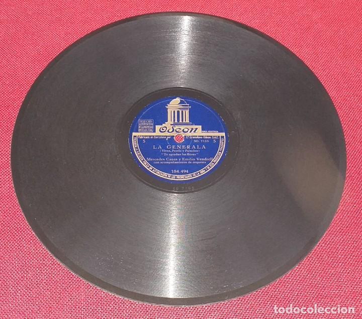 Discos de pizarra: DISCO DE PIZARRA - LA GENERALA - Foto 1