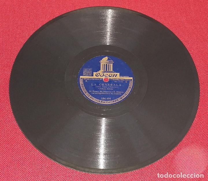 Discos de pizarra: DISCO DE PIZARRA - LA GENERALA - Foto 3