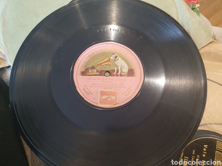 Discos de pizarra: Maria Galvany/ Titta Rufo. RIGOLETTO - Foto 1