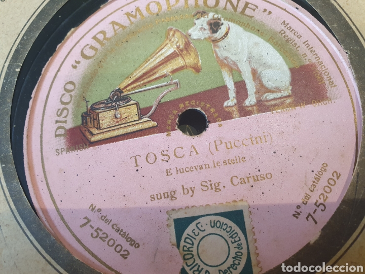 Discos de pizarra: Disco de pizarra Signor Caruso - Foto 1
