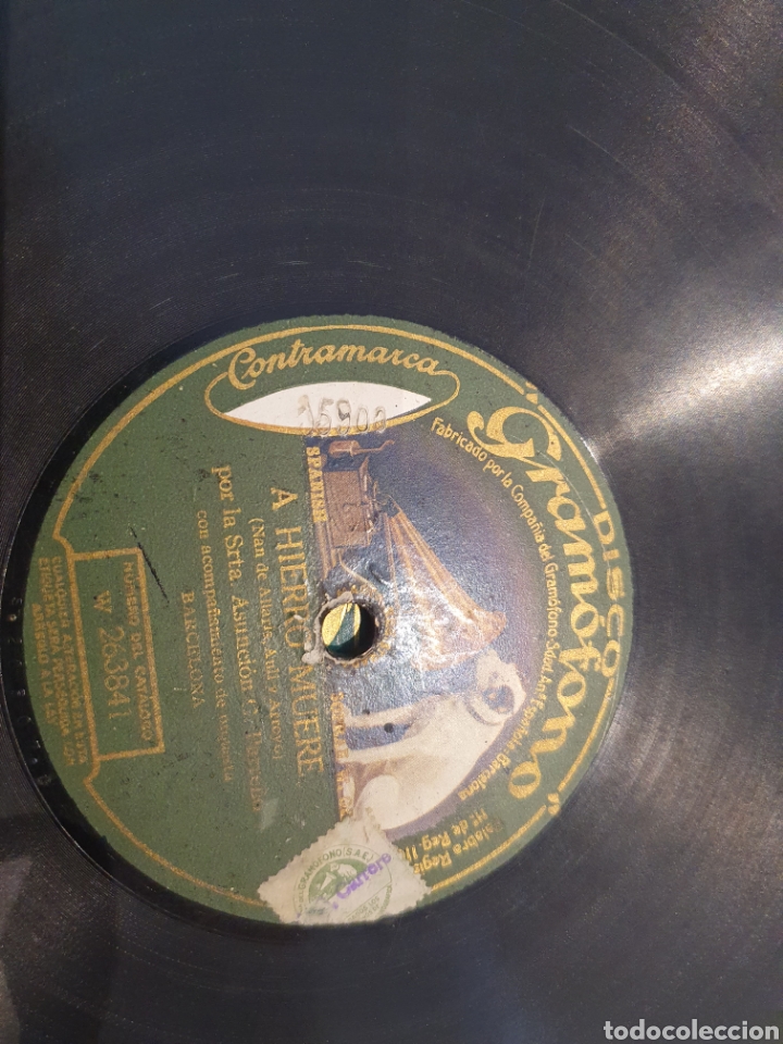 Discos de pizarra: Carmen flores disco de pizarra - Foto 2