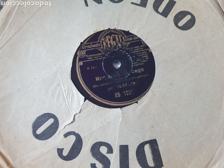 Discos de pizarra: 78 RPM CUENTO GALLEGO - Foto 2