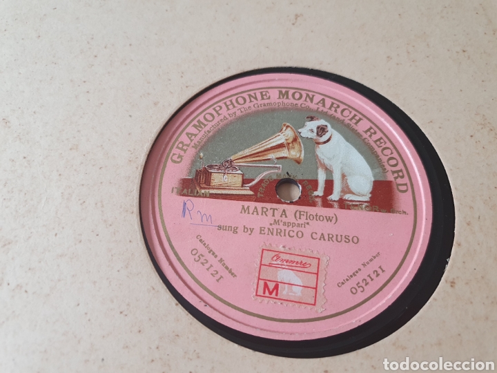 Discos de pizarra: MARTA/ Enrico Caruso - Foto 1